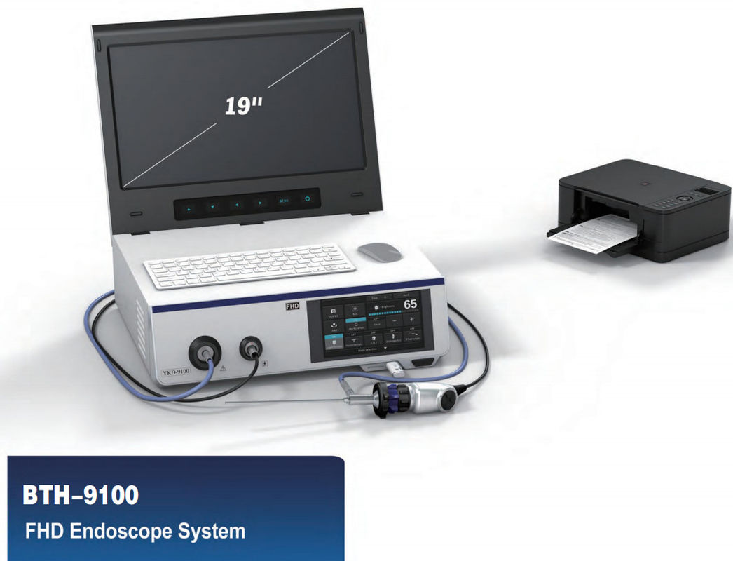 Ultra High Definition Endoscope Imaging System 5 User Presets for Surgical Application Integrated LED Cold Light Source